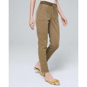 Mid-Rise Tapered Ankle Pants 2
